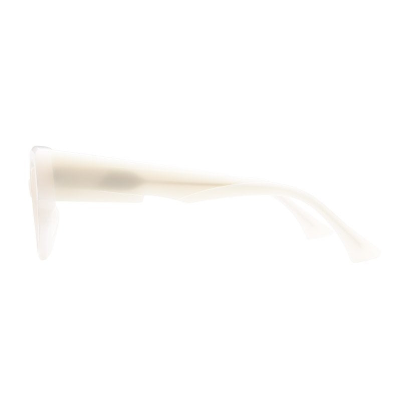 KUBORAUM Maske F5 White sunglasses, angled view