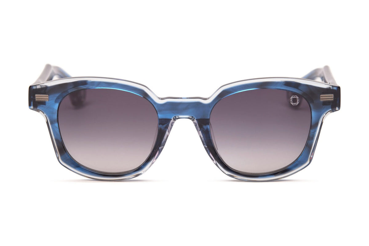 Blake Kuwahara Haycock Navy Horn sunglasses, front view