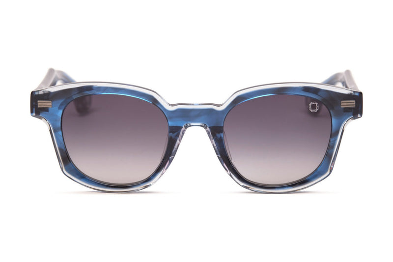 Blake Kuwahara Haycock Navy Horn sunglasses, front view