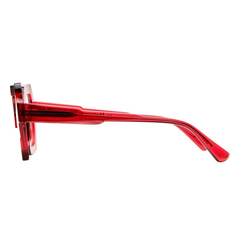 KUBORAUM Maske K41 Pomegranate eyeglasses, angled view