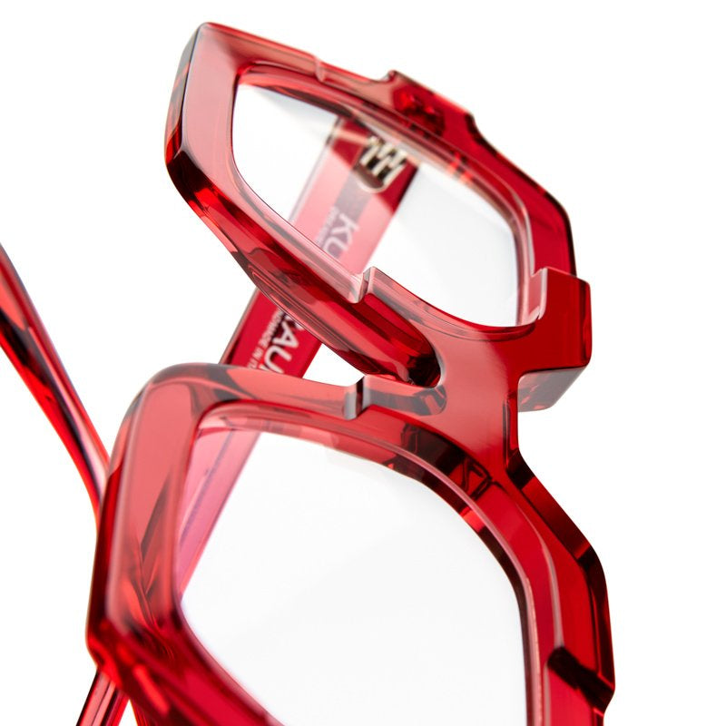 KUBORAUM Maske K41 Pomegranate eyeglasses, side view