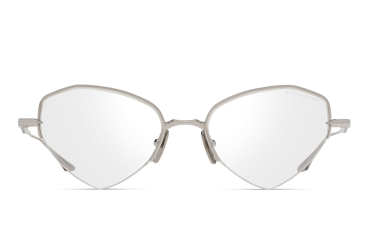DITA Lunari Silver eyeglasses, front view
