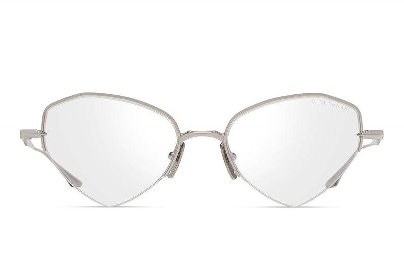 DITA Lunari Silver eyeglasses, front view