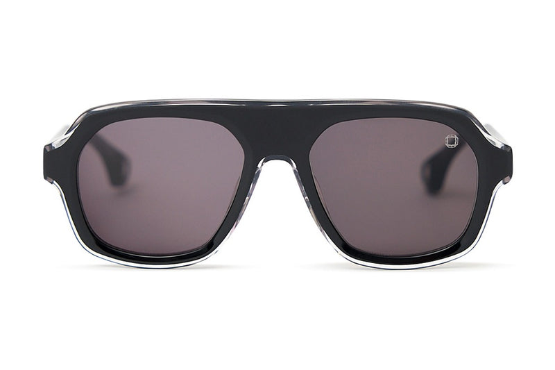 Blake Kuwahara Mallet Midnight sunglasses, front view