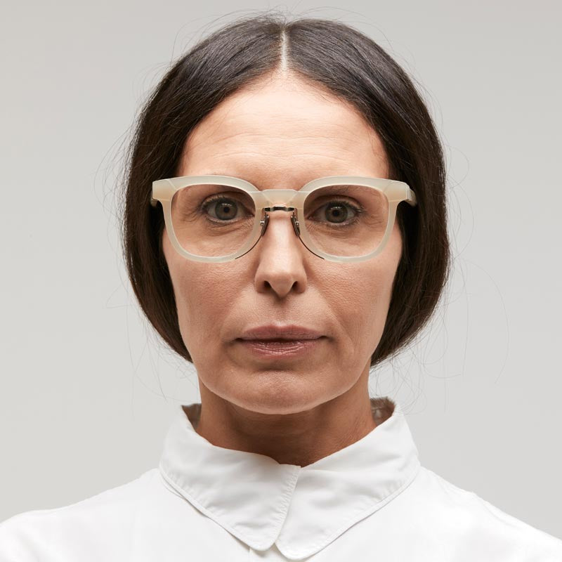 KUBORAUM Maske N14 Artichoke eyeglasses, side view