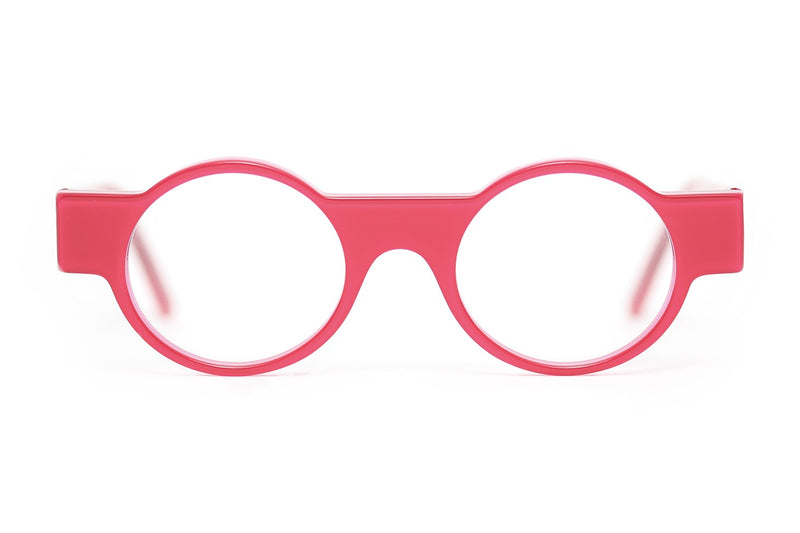 Henau Odorono Coral Pink eyeglasses, front view