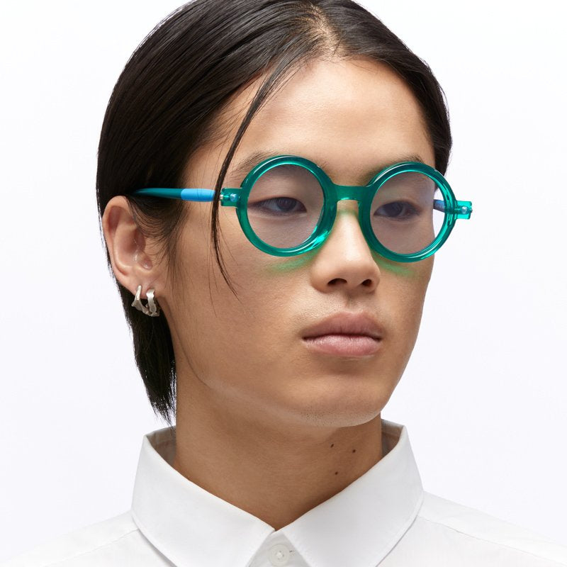 KUBORAUM Maske P1 Sea eyeglasses, worn