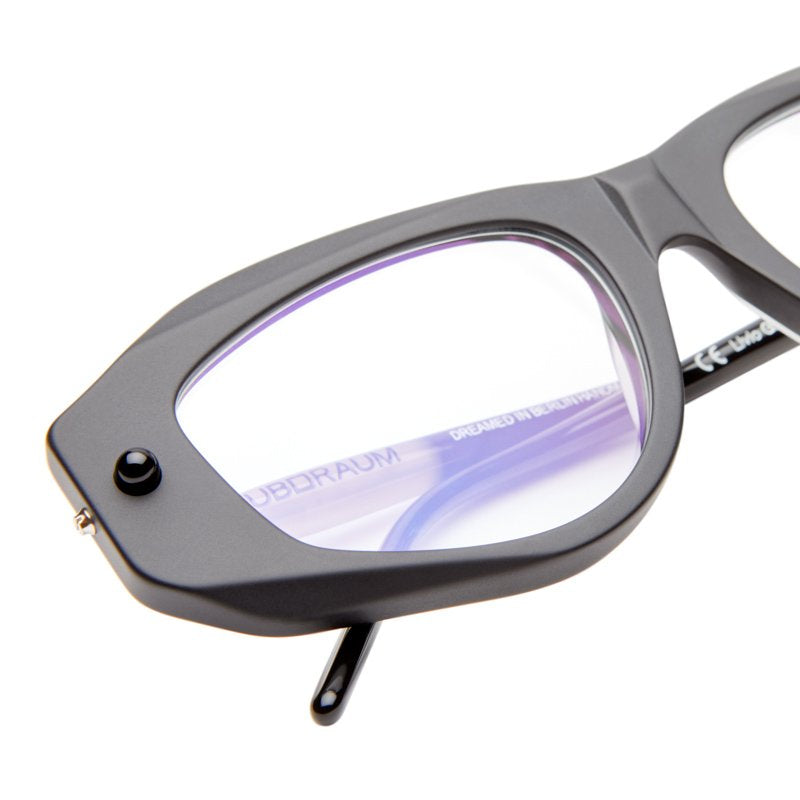 KUBORAUM Maske P15 Black Matt eyeglasses, detail