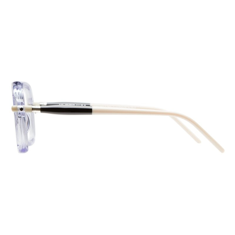 KUBORAUM Maske P21 Crystal eyeglasses, angled view