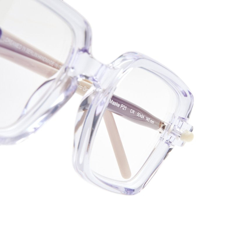 KUBORAUM Maske P21 Crystal eyeglasses, side view