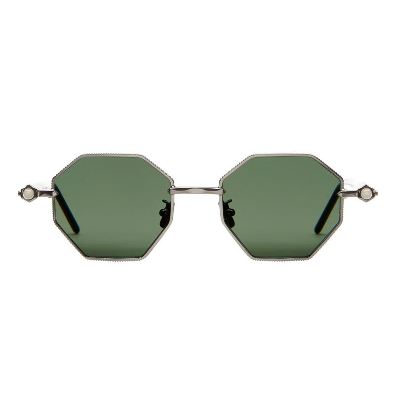 KUBORAUM Maske P74 Gunmetal sunglasses, front view