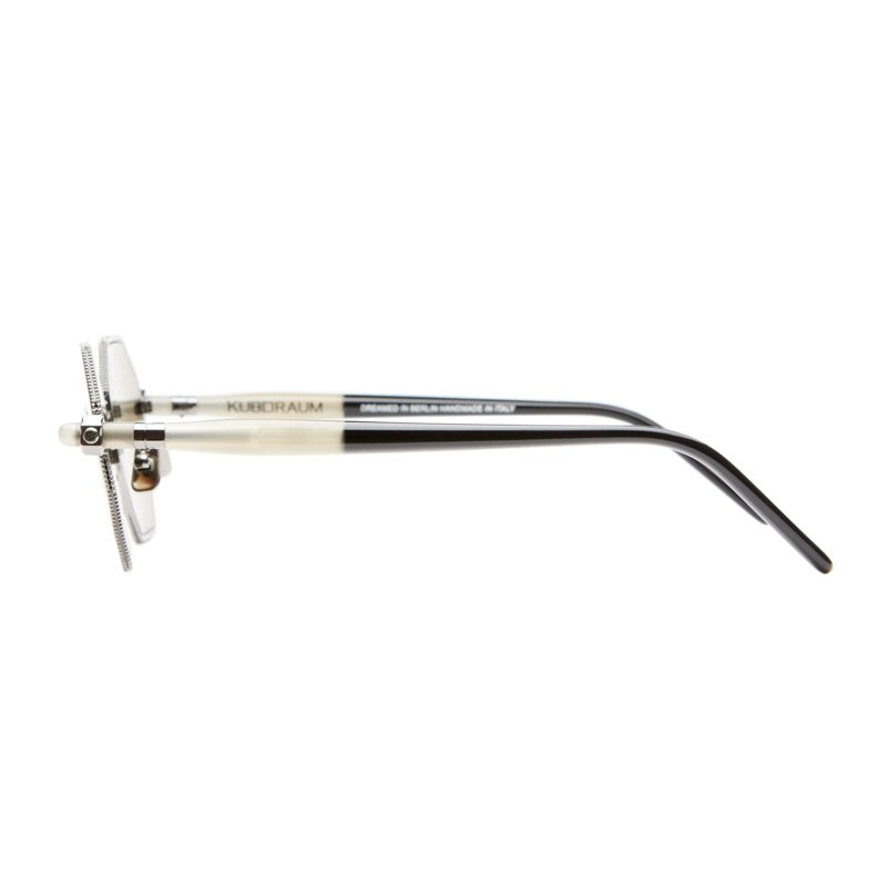 KUBORAUM Maske P74 Gunmetal sunglasses, angled view
