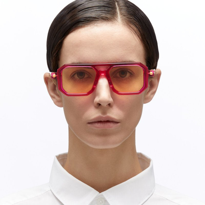 KUBORAUM Maske P8 Magenta sunglasses, detail view