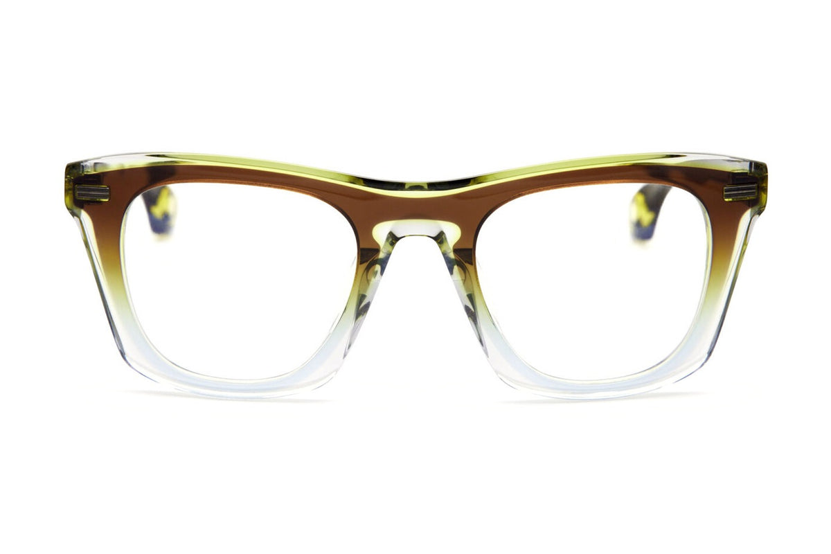 Blake Kuwahara Platner Lichen eyeglasses, front view