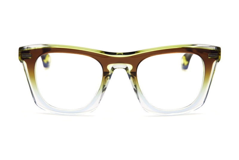 Blake Kuwahara Platner Lichen eyeglasses, front view