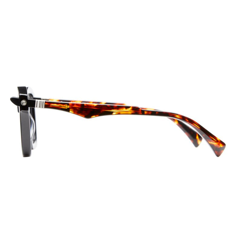 KUBORAUM Maske Q3 Black Shine eyeglasses, angled view
