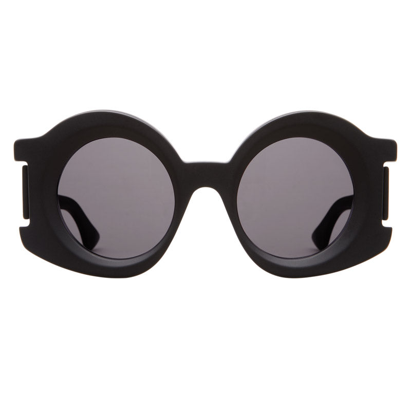KUBORAUM Maske R4 Black Matt sunglasses, front view