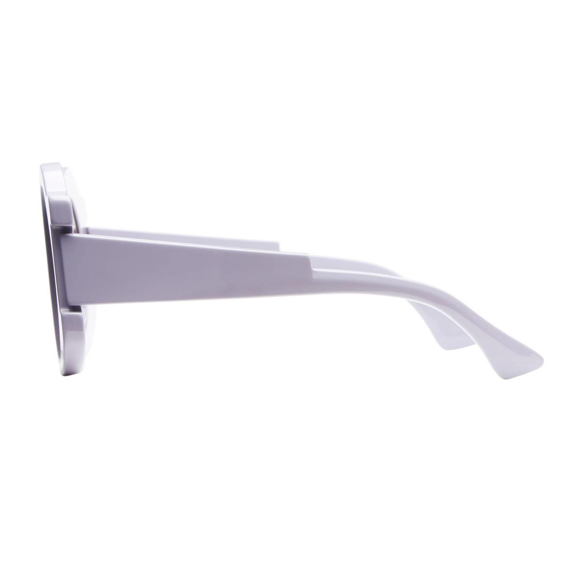 KUBORAUM Maske R4 Lilac Grey sunglasses, angled view
