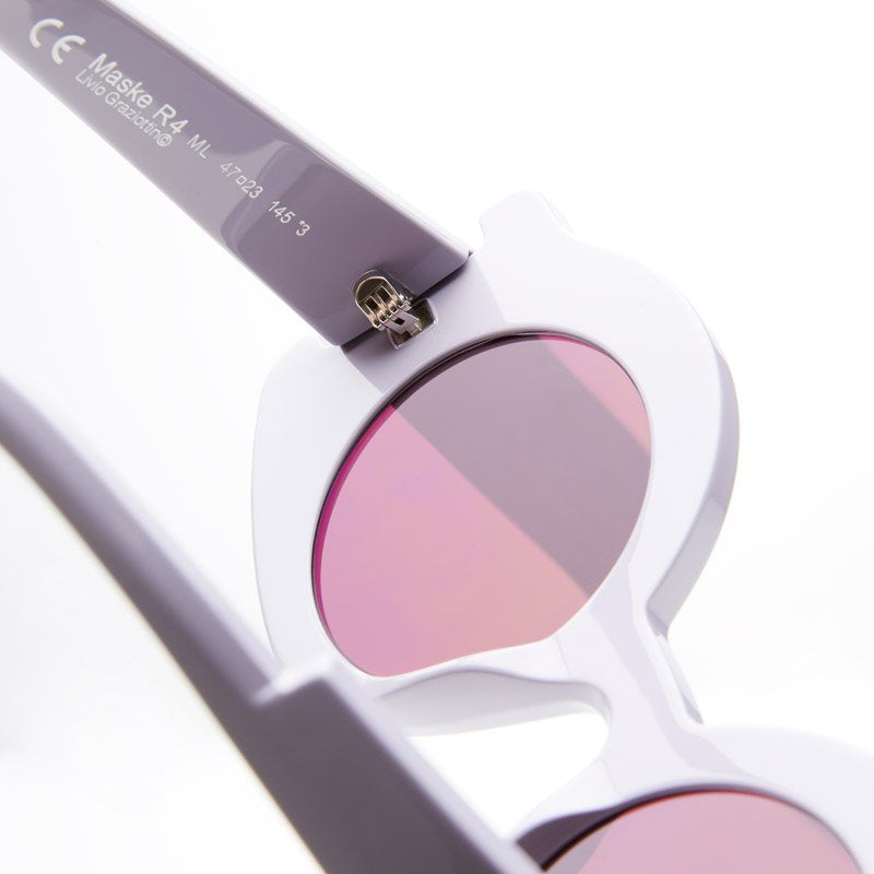 KUBORAUM Maske R4 Lilac Grey sunglasses, side view