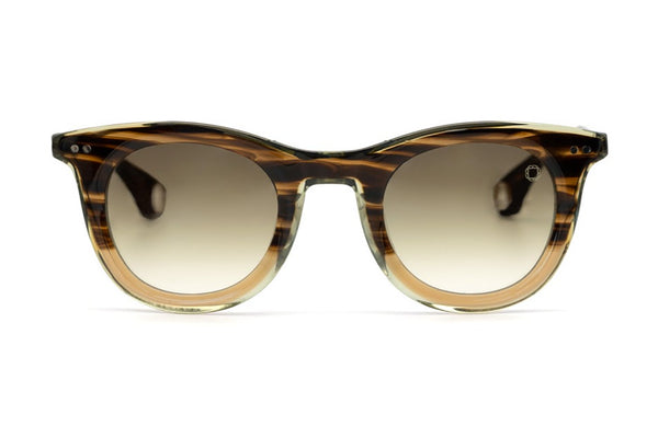 Blake Kuwahara Reed Umber sunglasses, front view