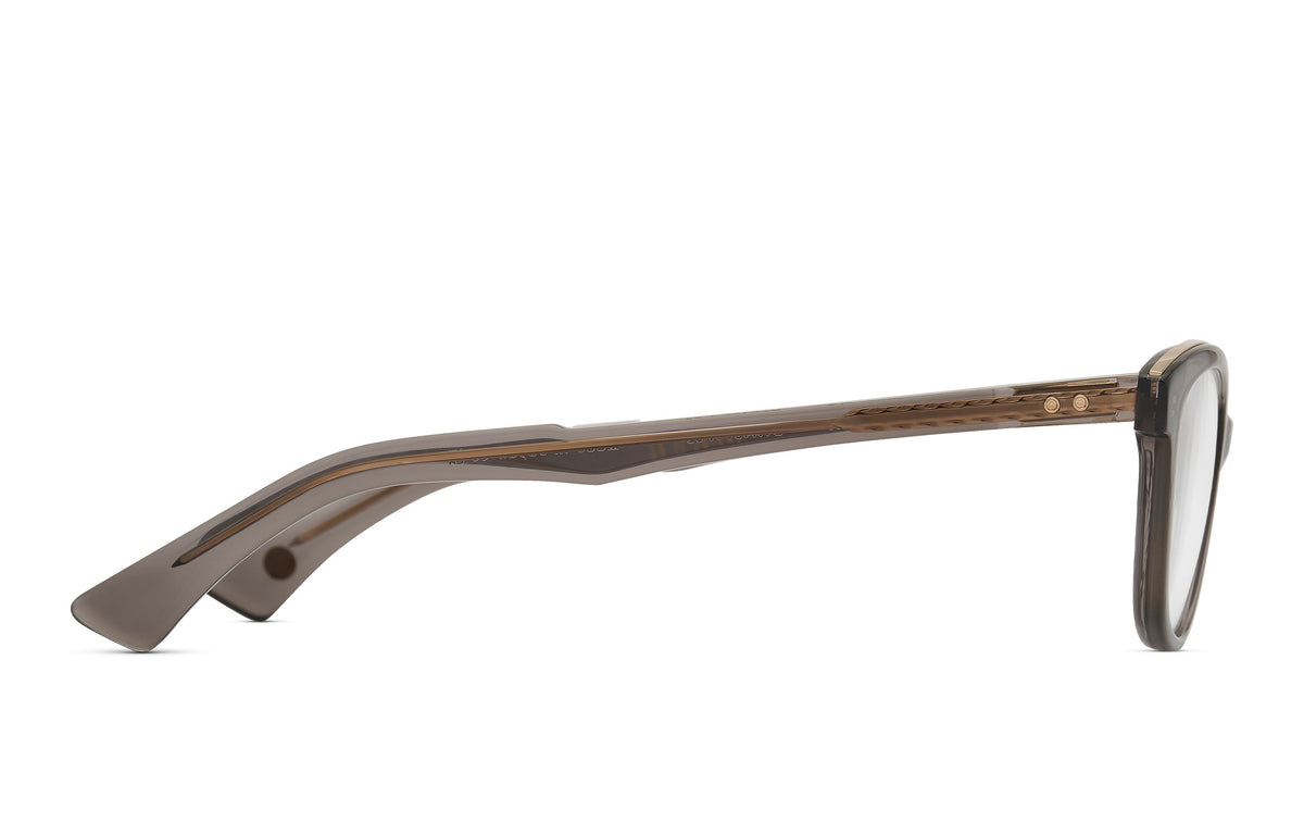 DITA Sahvana Crystal Mineral Grey / White Gold eyeglasses, side view