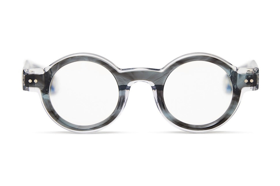 Blake Kuwahara Stanford Navy eyeglasses, front view