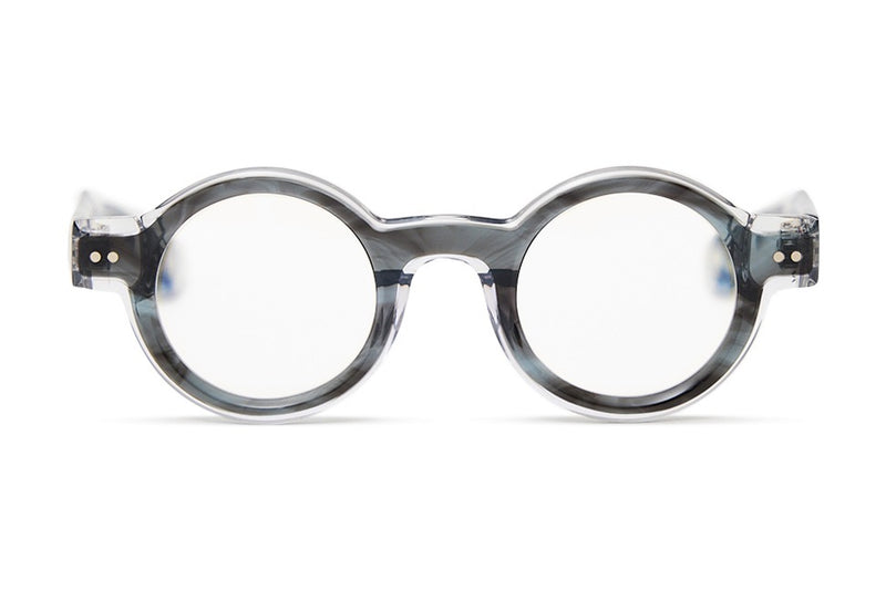 Blake Kuwahara Stanford Navy eyeglasses, front view