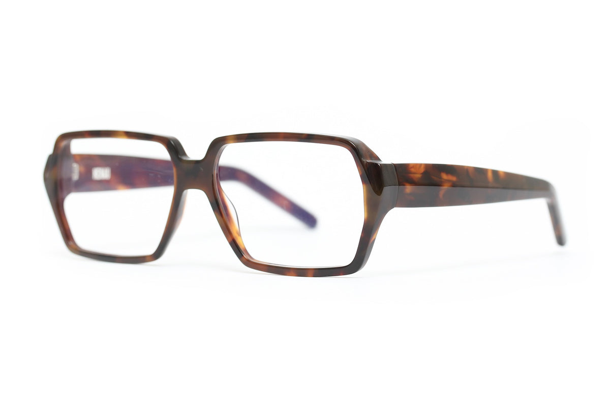 Henau Timmy Tortoise eyeglasses, angled view
