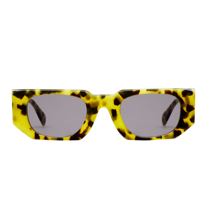 KUBORAUM Maske U8 Yellow Havana sunglasses, front view