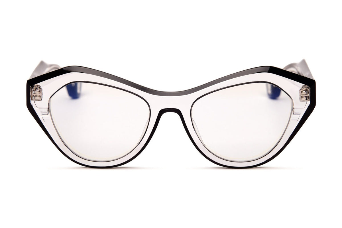 Blake Kuwahara Valerio Crystal eyeglasses, front view