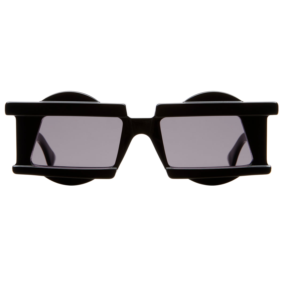 KUBORAUM Maske X20 Black Shine sunglasses, front view