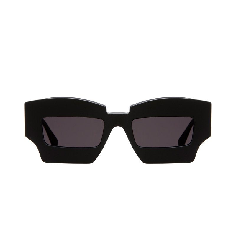 KUBORAUM Maske X6 Black Matt sunglasses, angled view