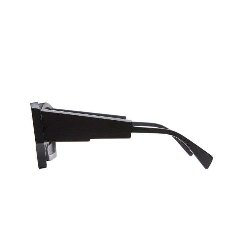 KUBORAUM Maske X6 Black Matt sunglasses, temple detail