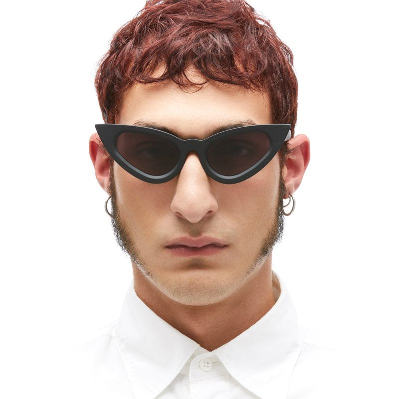 KUBORAUM Maske Y3 Black Matt sunglasses, side view