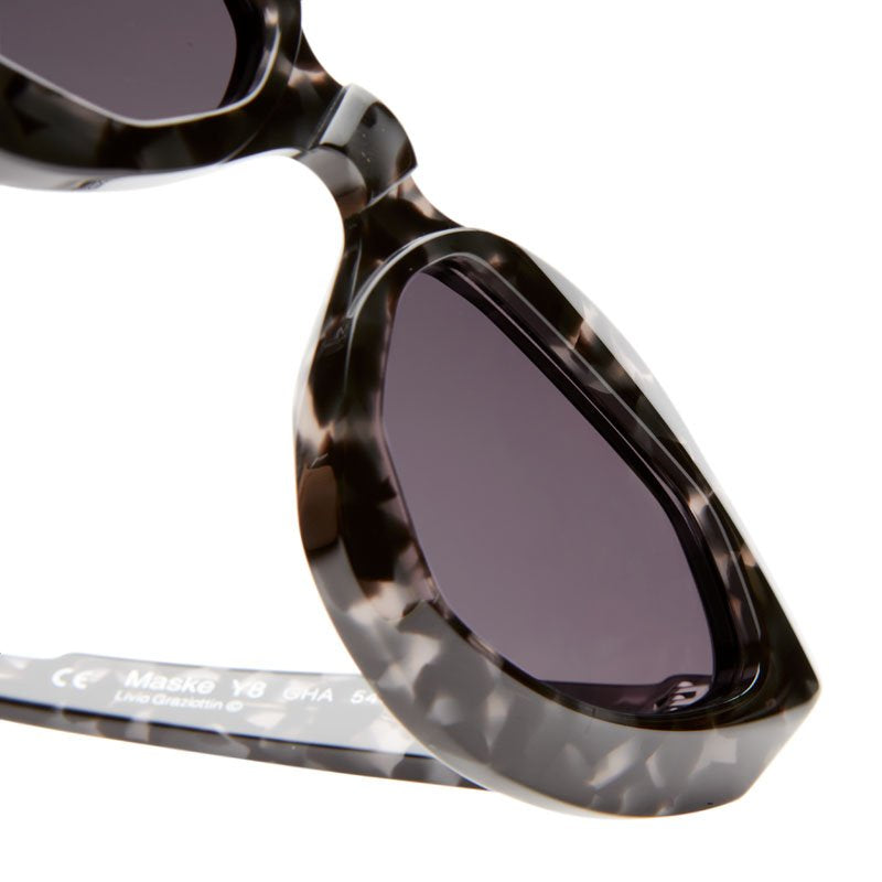 KUBORAUM Maske Y8 Havana Grey sunglasses, detail