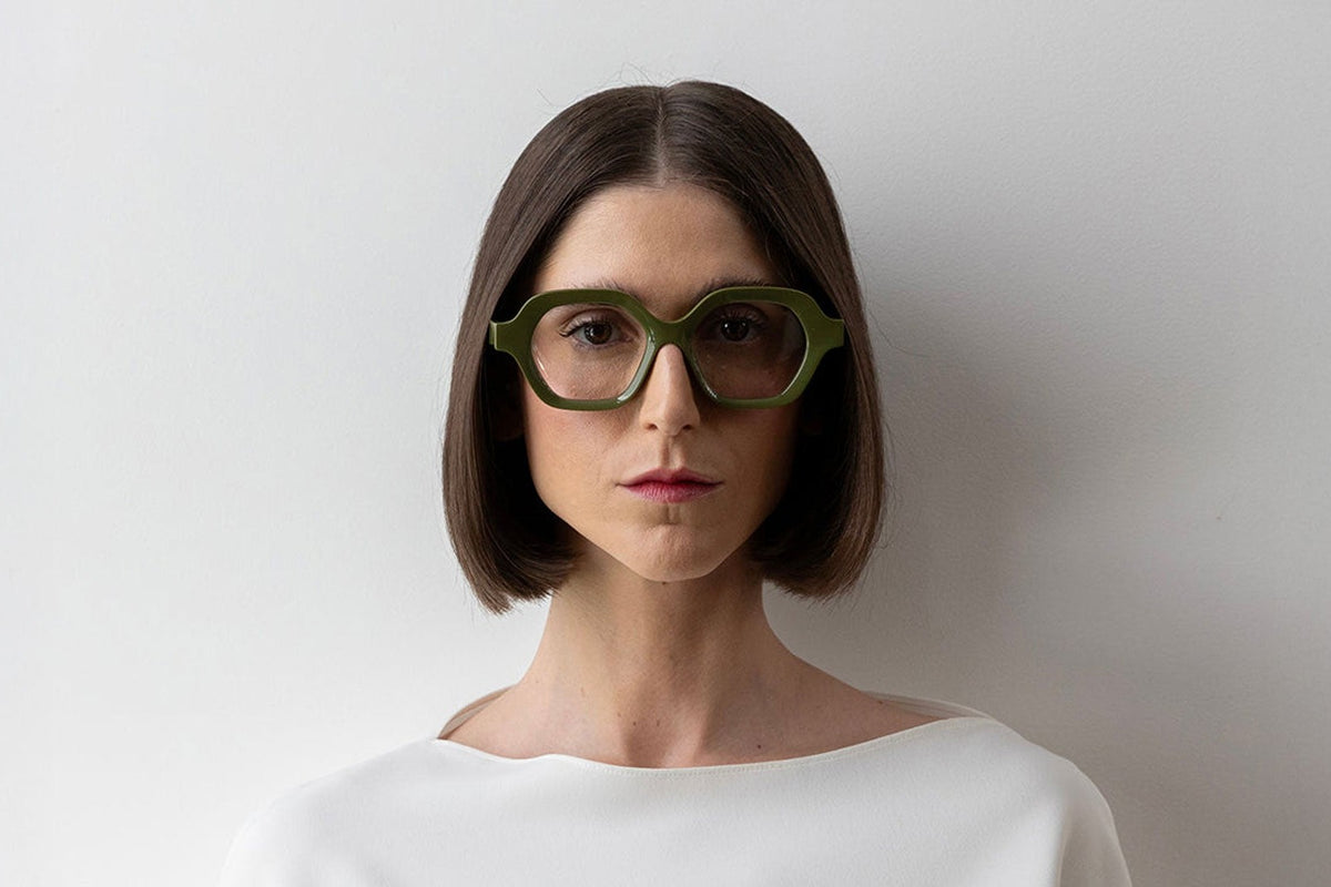 LAPIMA Alice Abacate eyeglasses, worn, front