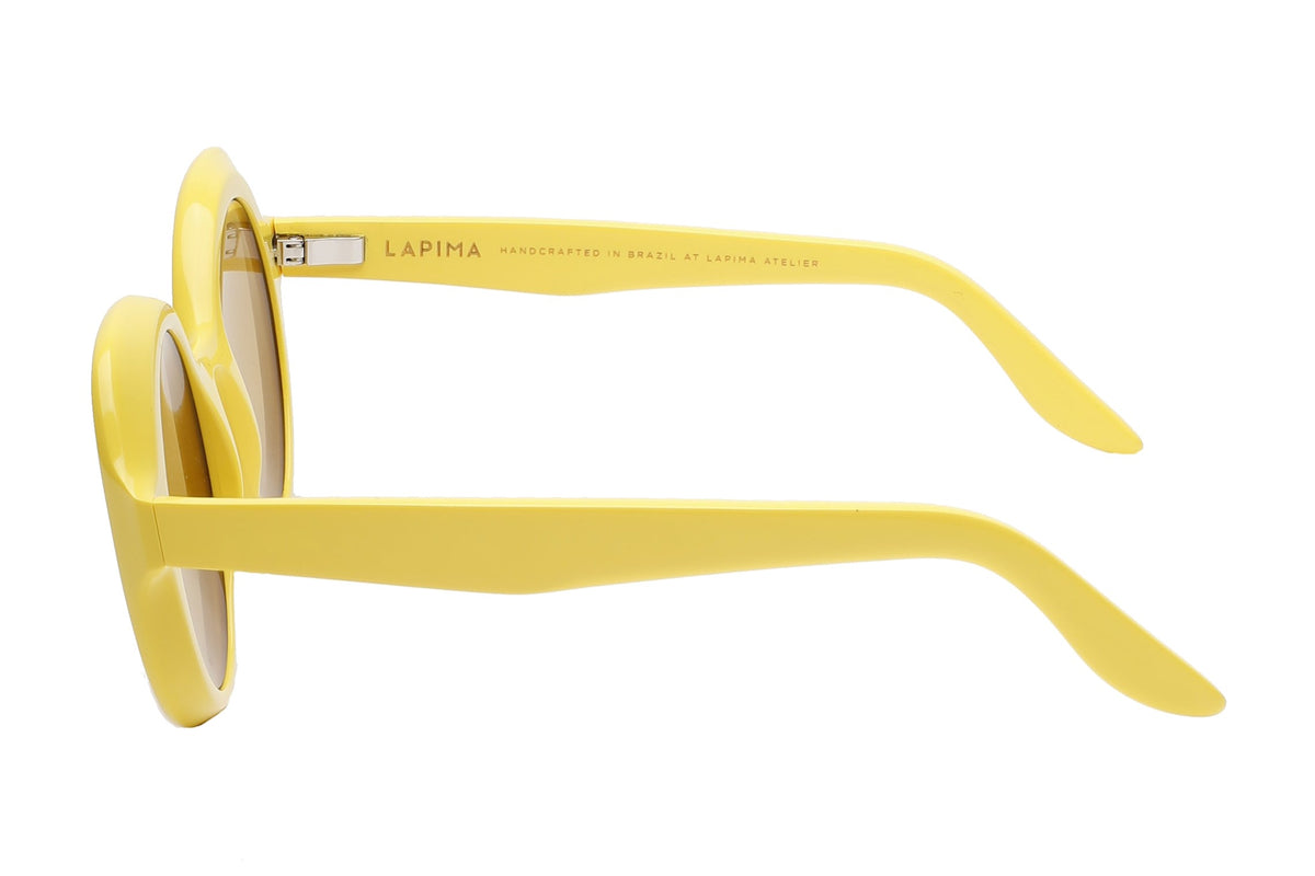 LAPIMA Carlota Yellow sunglasses, side view