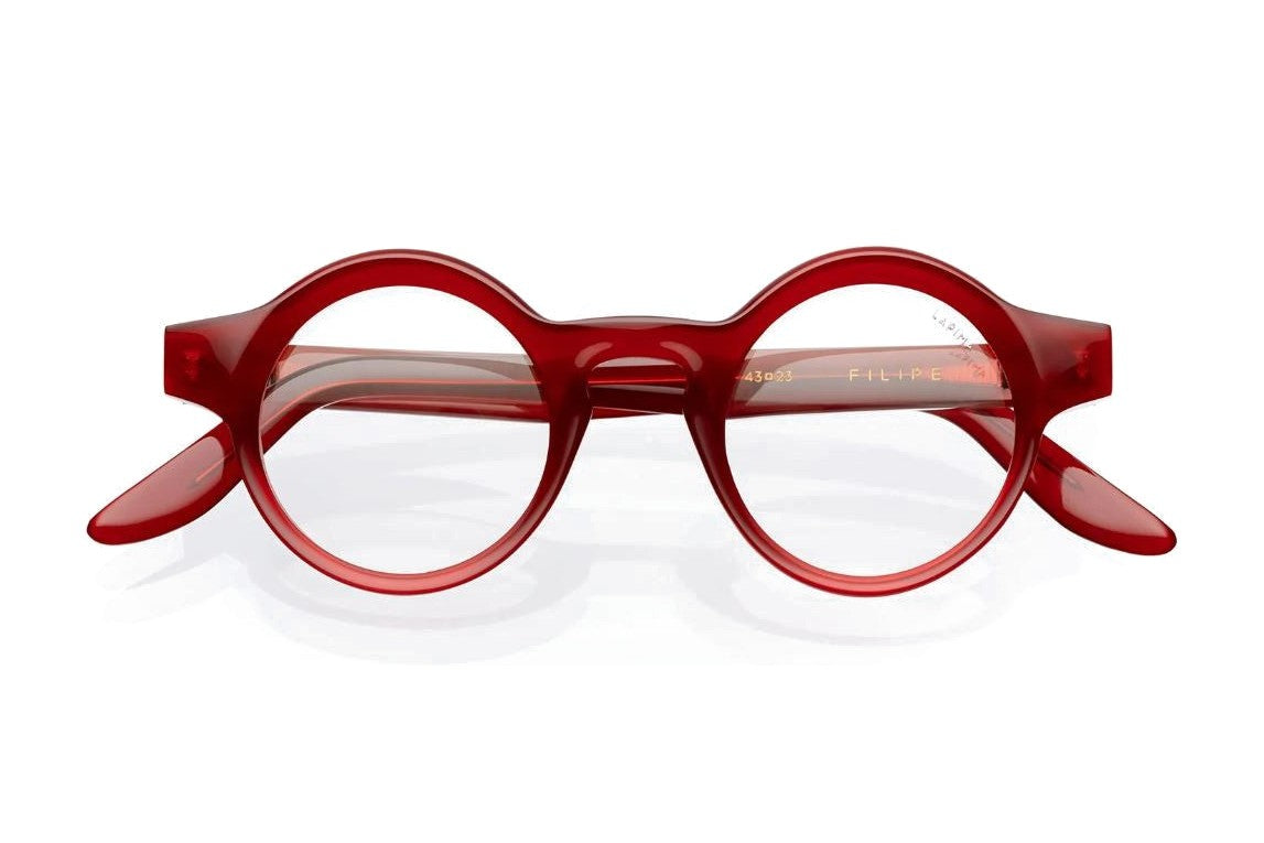 LAPIMA Filipe Bright Red eyeglasses, front view