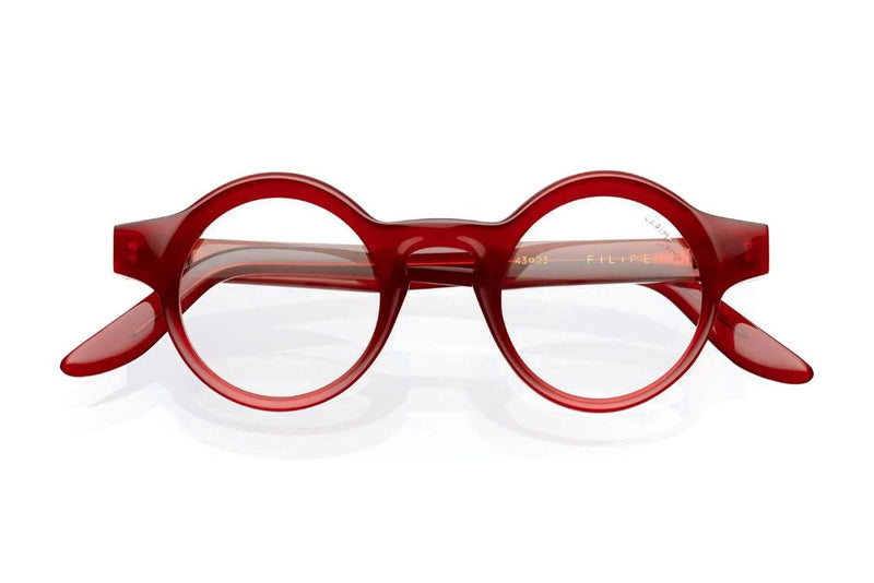 LAPIMA Filipe Bright Red eyeglasses, front view