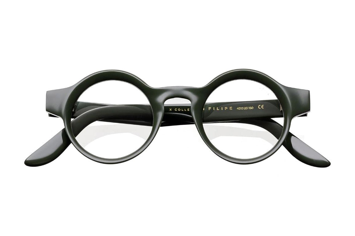 LAPIMA Filipe Green eyeglasses, front view