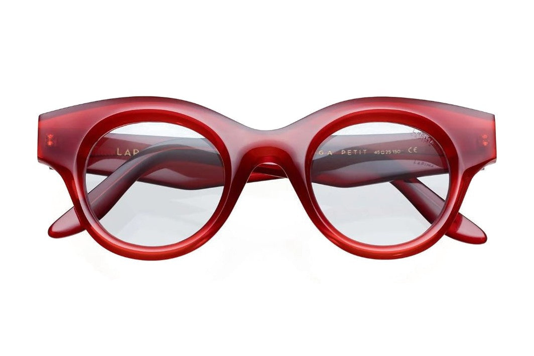 LAPIMA Guga Petit Red eyeglasses, front view