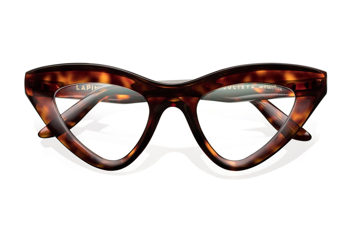 LAPIMA Julieta Dark Tortoise eyeglasses, front view