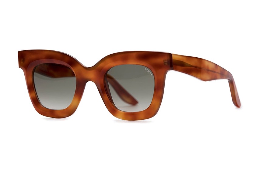 LAPIMA Lisa Caramel sunglasses, angled view
