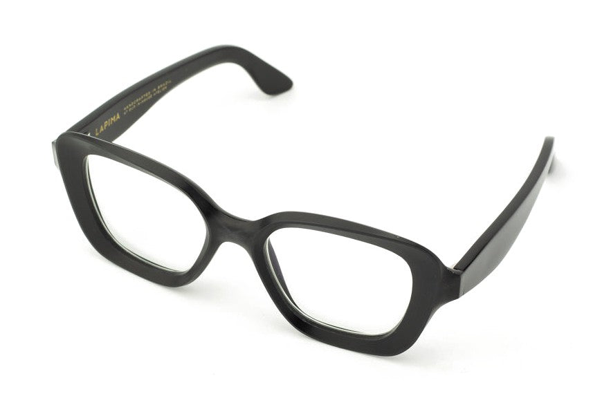LAPIMA Nara Natural Black eyeglasses, angled view