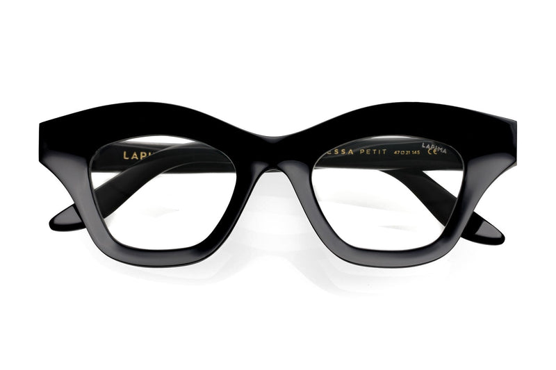 LAPIMA Tessa Petit Black eyeglasses, front view